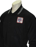 BBS301DX- Smitty Performance Mesh Umpire Long Sleeve Shirt with Dixie Patch - Available in Black, Navy and Powder Blue