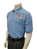 BBS310DX-Smitty Major League Style Umpire Shirt with Dixie Patch - Available in Black and Carolina Blue